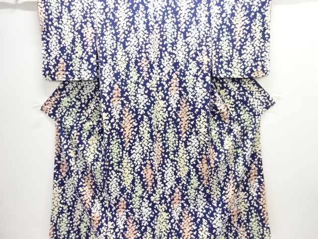 Japanese Kimono / Tsumugi Omeshi Silk